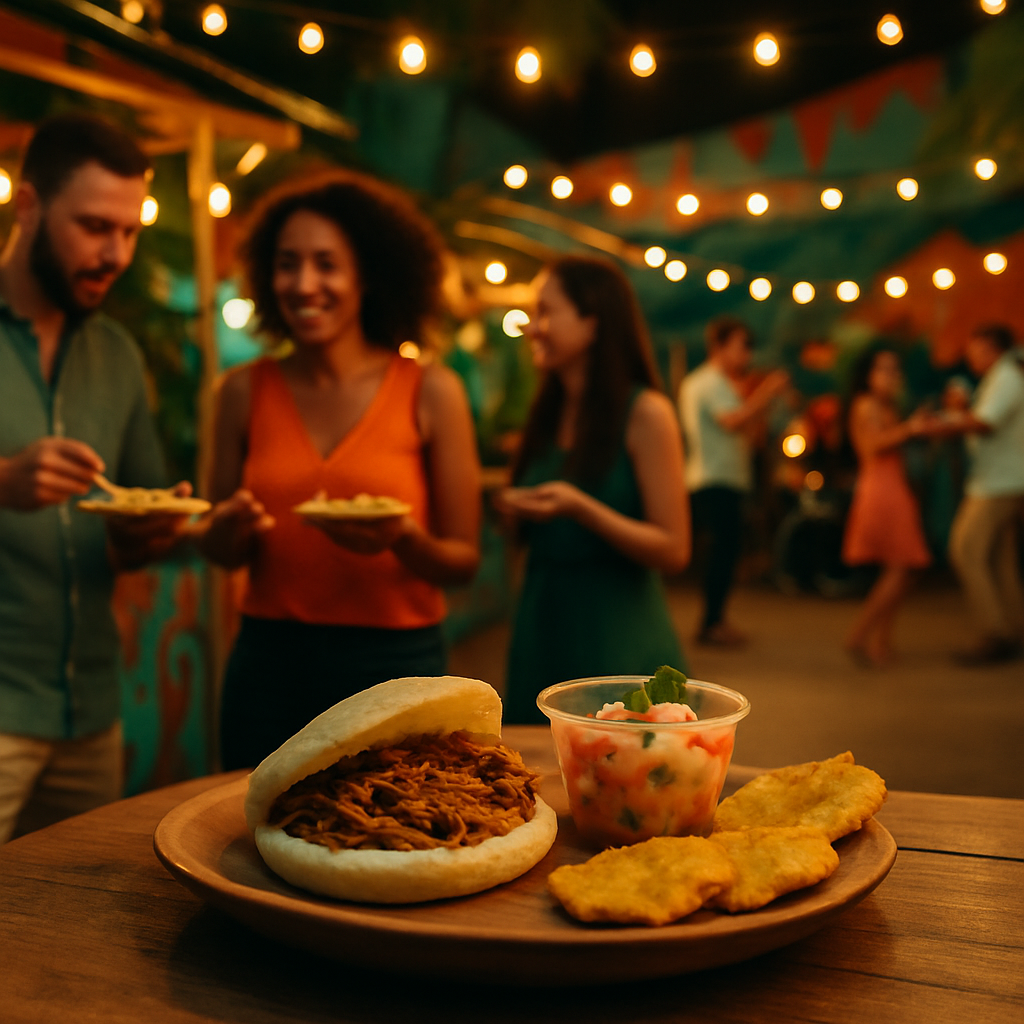 Karibische Streetfood Nacht mit LatinoGlobal in Deutschland